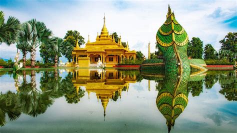  ¡El Templo de la Pagoda de Oro: Una joya dorada que brilla en Pu'er!